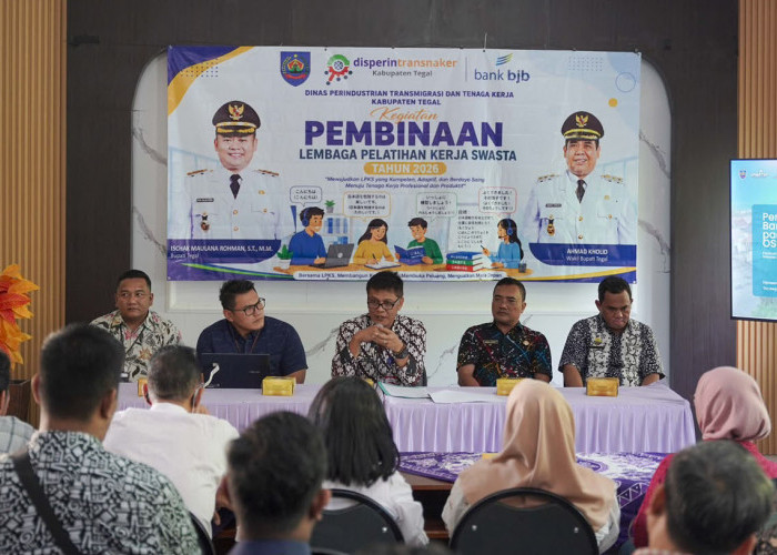 Kolaborasi bank bjb dan DISPERINTRANSNAKER Tegal Dorong SDM Kompeten dan Melek Keuangan