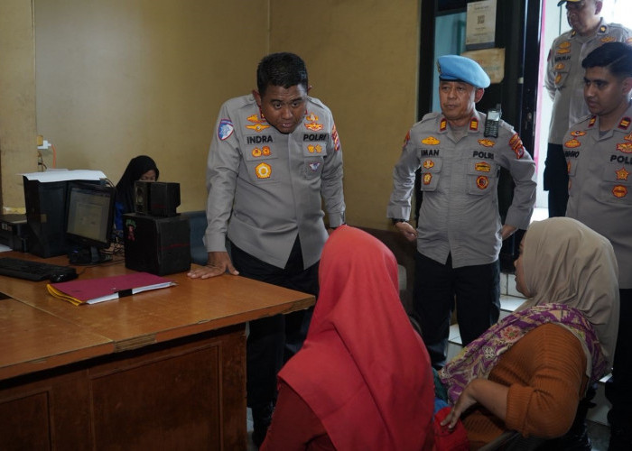 Sambangi Polsek Cisoka, Kapolresta Tangerang Tekankan Pelayanan