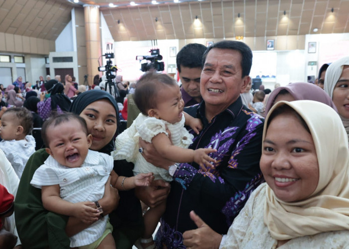 Bupati Maesyal Ajak Ibu Beri ASI Ekslusif, Posyandu Jadi Parameter Bayi Sehat 