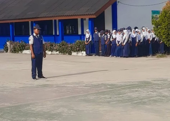 Siswa  SMPN 1 Sukadiri Berikrar jadi Generasi Disiplin