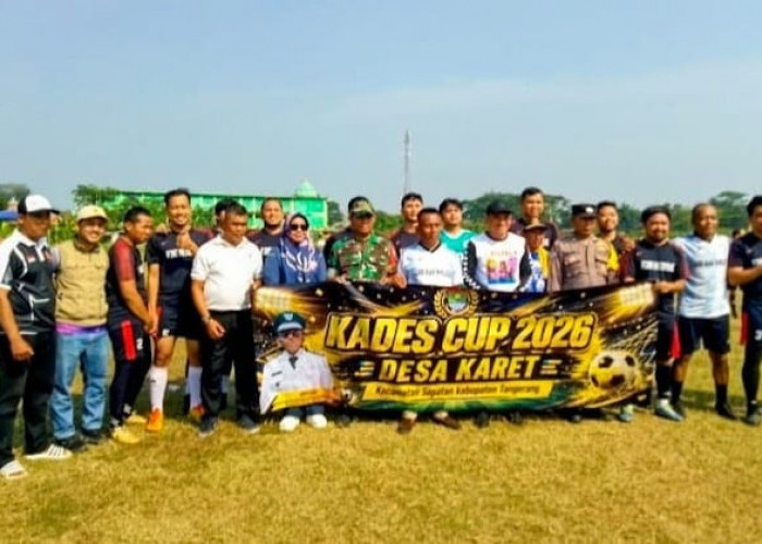 Camat Buka Kades Cup Sambut HUT RI