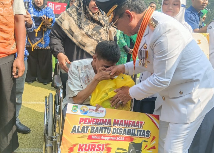 430 Penyandang Disabilitas Tangerang Terima Alat Bantu