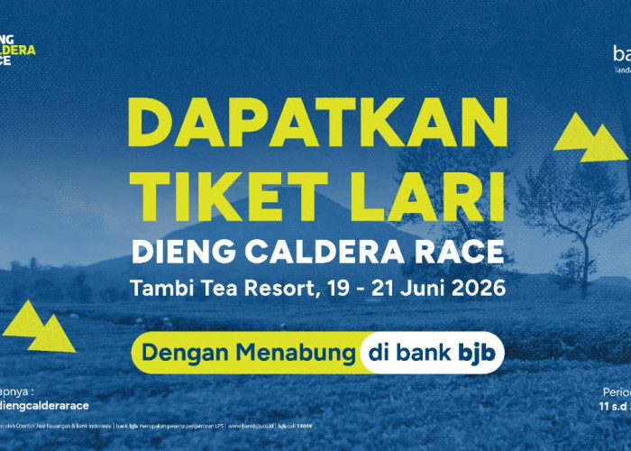 bank bjb Dukung Sport Tourism Lewat Kesempatan Eksklusif Slot Dieng Caldera Race 2026