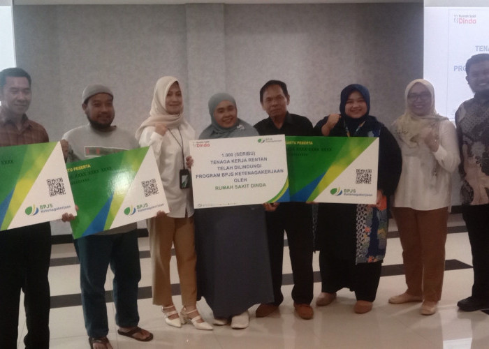 RS Dinda Lindungi Seribu Pekerja Rentan Melalui Program Sertakan BPJamsostek