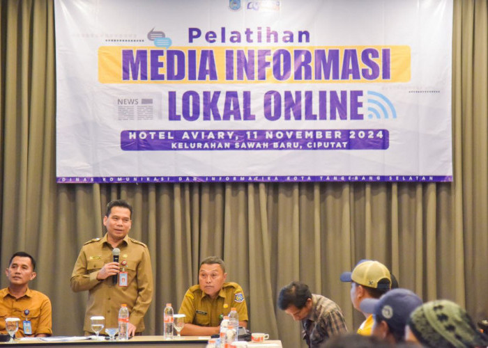 Tingkatkan Kemampuan Digital, Diskominfo Tangsel Gelar Pelatihan Media Informasi ke Masyarakat 