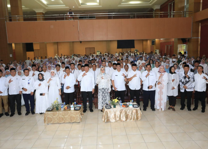 Halal Bihalan Idul Fitri Keluarga Besar Dindikbud Tangerang Selatan Berlangsung Meriah