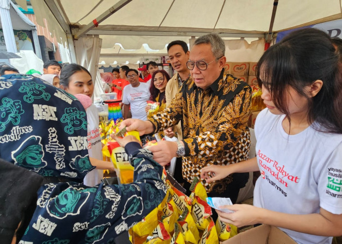Bazar Ramadan di Kecamatan Pondok Aren Diserbu Masyarakat