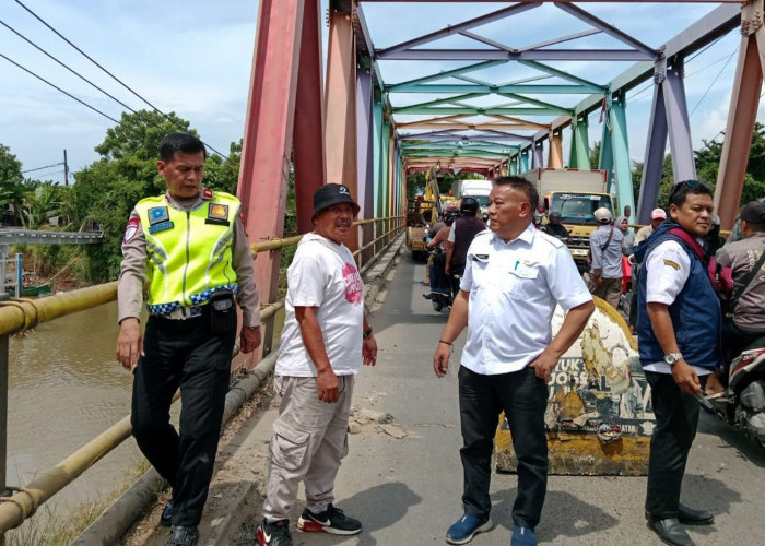 Jembatan Kalibaru Tangerang Retak, UPTD PJJ Banten Gerak Cepat Lakukan Perbaikan Darurat