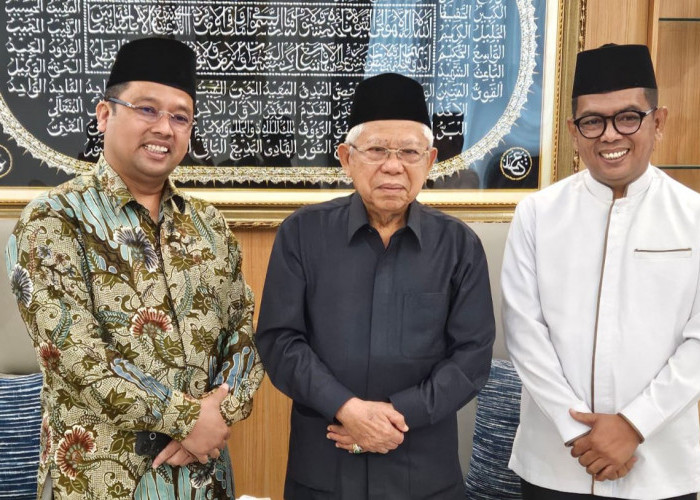 Kiai Ma’ruf Amin Ajak Kiai Dukung Cagub Banten Andra Soni 