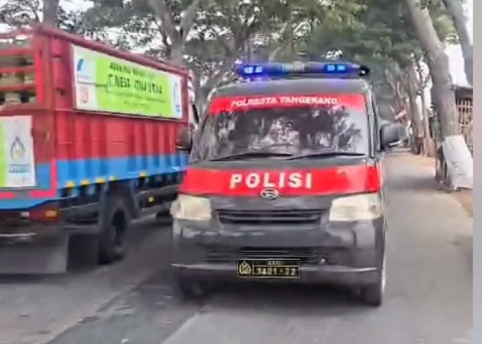 Cegah Kebakaran Lahan, Polsek Mauk Woro-woro Imbau Warga