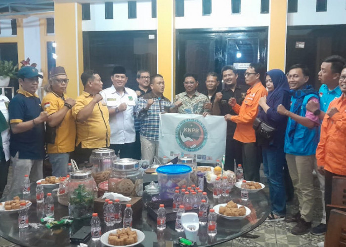 Delapan Partai Koalisi NonParlemen Kota Tangerang Sambangi Rumah Sachrudin