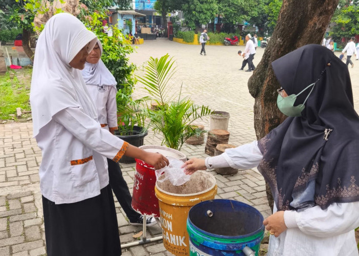 SDN Karawaci 8 Kurangi Sampah Plastik di Sekolah, Wajibkan Siswa Bawa Tumbler