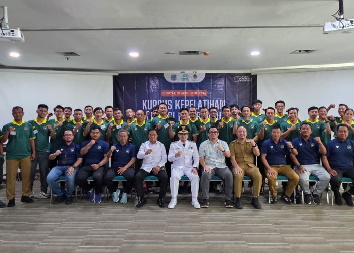 PSSI Tangsel - Dispora Latih 30 Calon Pelatih