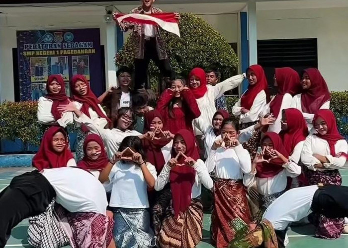 SMPN 1 Pagedangan, Merawat Kemerdekaan dengan Pagelaran Seni Budaya