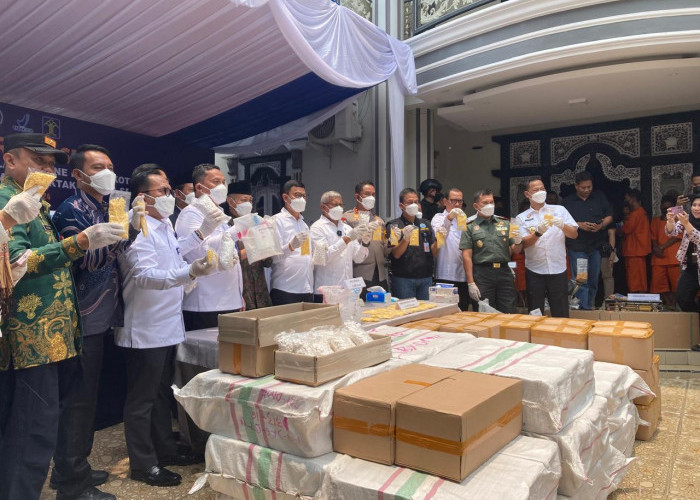 Rumah Mewah di Serang Dijadikan Tempat Produksi Obat Terlarang, BNN Temukan 971 Ribu Butir Narkotika