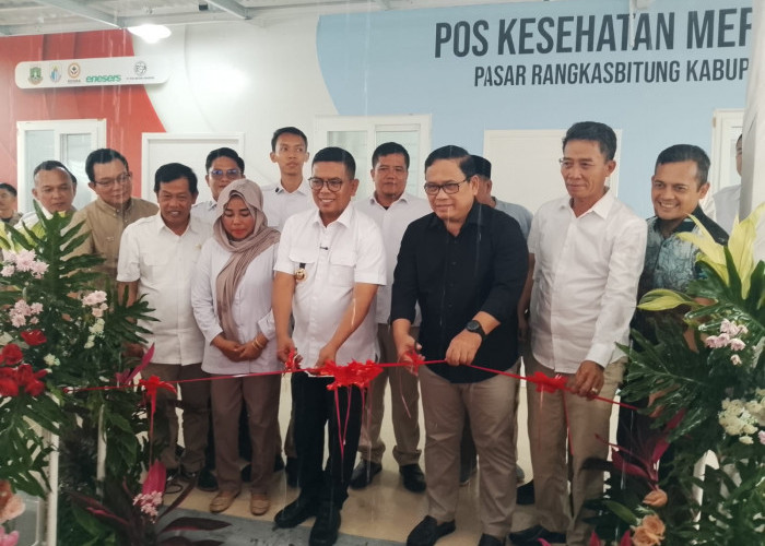 Gubernur Resmikan Pos Kesehatan Merah Putih
