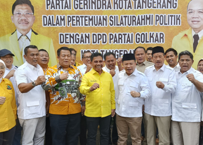 Golkar-Gerindra Lanjutkan Koalisi Indonesia Maju di Pilkada Kota Tangerang