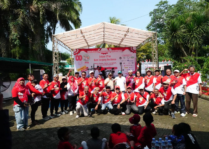 Warga BSR Gelar Lomba 17-an dan Bazar UMKM