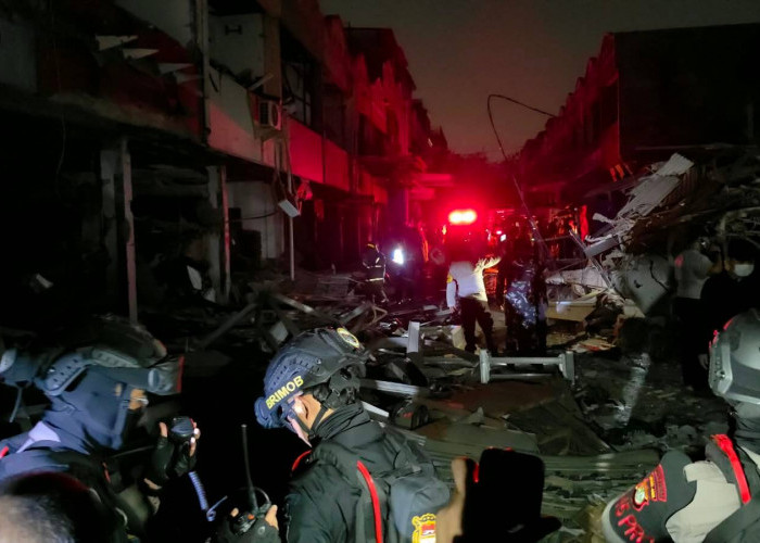 Ledakan Gudang Pisang Cimanggis Tewaskan Dua Orang, Polisi Amankan 18 CCTV