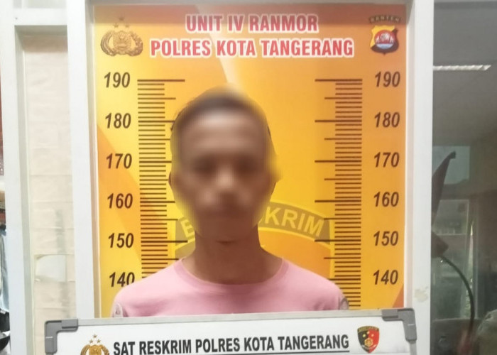 Unit Ranmor Polresta Tangerang Tangkap Pelaku Curanmor hingga ke Bogor