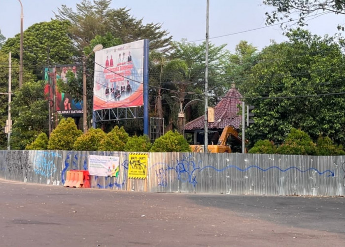 Saluran Drainase Ubah Revitalisasi Alun-Alun Kota Serang