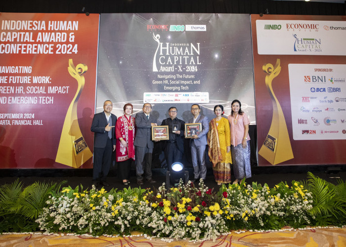 bank bjb Raih 3 Penghargaan Indonesia Human Capital Award (IHCA) X 2024 