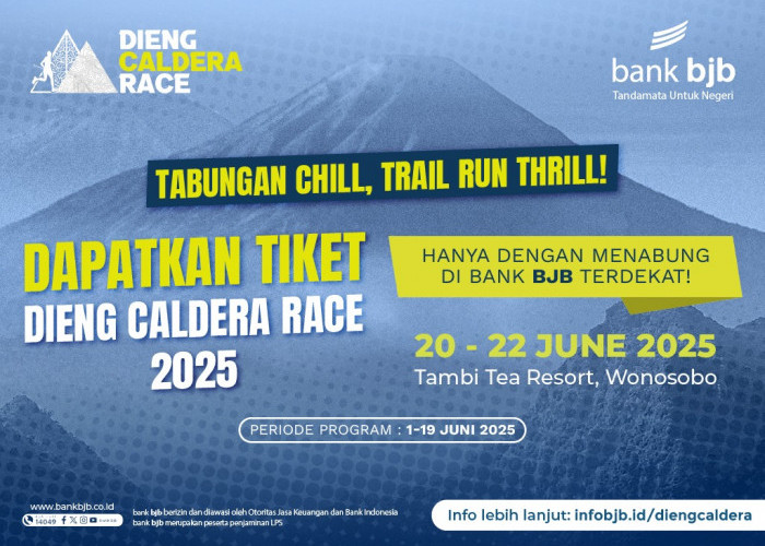 bank bjb Dukung Dieng Caldera Race 2025, Hadirkan Promo Eksklusif  