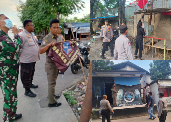 Terbanyak di Ciledug dan Benda, Bendera Ormas di Tangerang Diturunkan Polisi