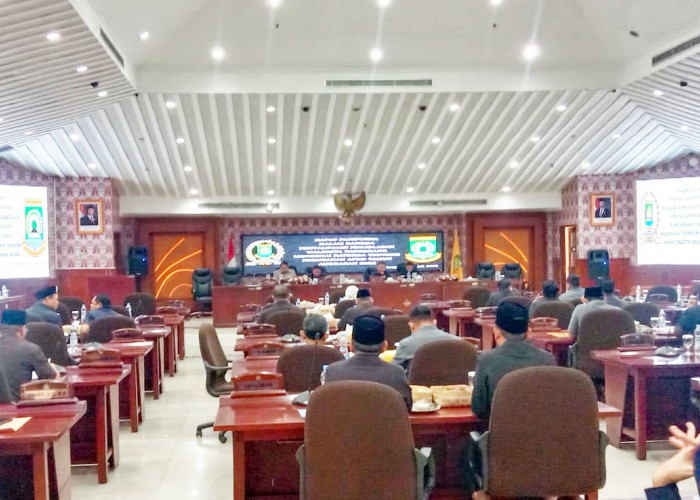 Wali Kota Tangerang Sampaikan Anggaran Perubahan 2025