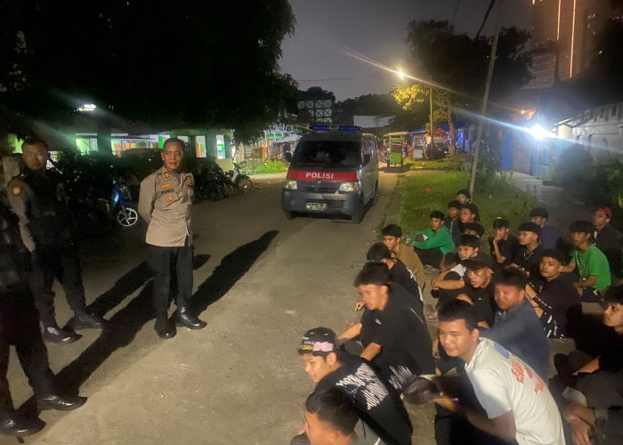46 Remaja Hendak Tawuran Diamankan Polisi di Kota Tangerang