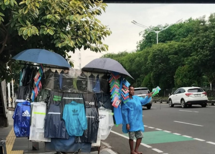 Hujan Membawa Berkah Bagi Hasan dan Keluarga, Sehari Bisa Mendapatkan Uang Rp100-Rp300 Ribu