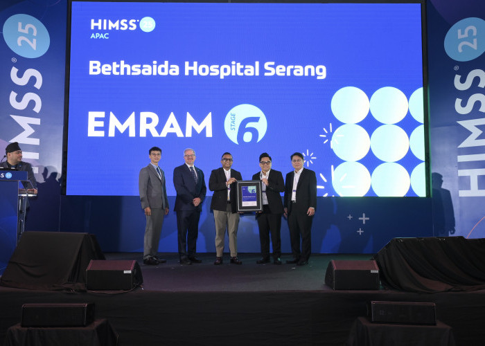 Resmi Tersertifikasi HIMSS, Bethsaida Hospital Serang Wujudkan Smart Hospital di Indonesia
