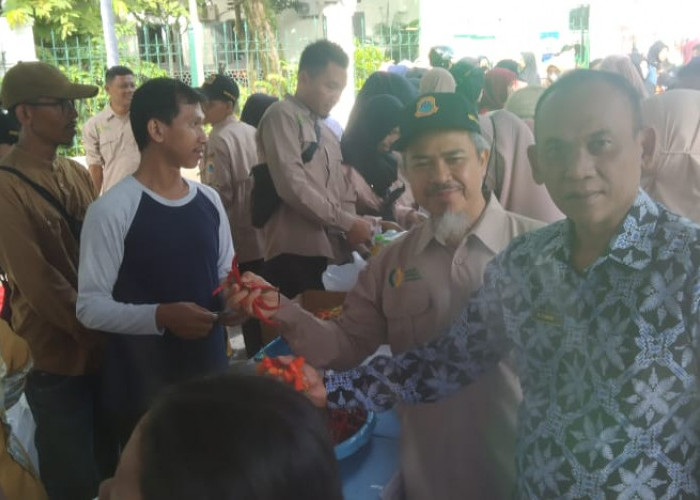 Bazar Pangan Murah di Rangkasbitung Diserbu Warga 