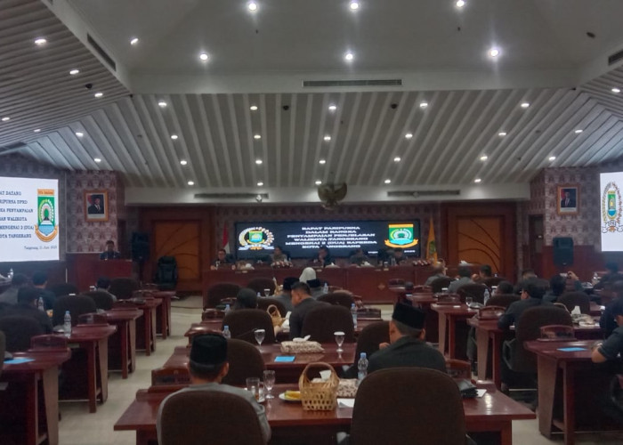 Wali Kota Tangerang Sampaikan Capaian Realisasi Tahun 2024