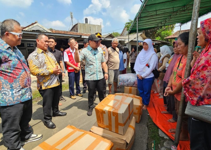 Totalitas Bantu Korban Kebakaran Aspol, Berikan Bantuan Logistik Hingga Hadirkan Psikolog