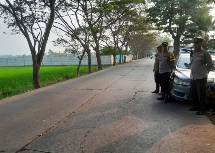 Polsek Mauk Gelar Patroli Sore di Jalur Mauk-Kronjo