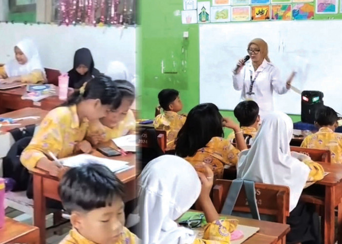 Praktik Pernapasan dengan Alat Sederhana, Inovasi SDN Balaraja I dalam Pembelajaran Praktik