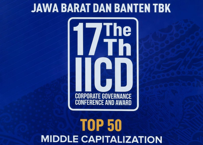bank bjb Raih Pengakuan Top 50 Emiten MidCap dalam IICD CG Award 2026