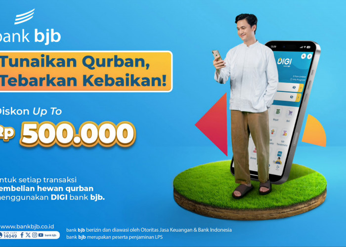 bank bjb Hadirkan Promo Tunaikan Qurban, Tebarkan Kebaikan