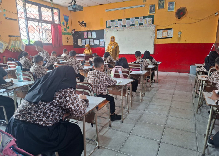 Asesmen Sumatif Akhir Semester di SDN Jurumudi 4 Berjalan Tertib