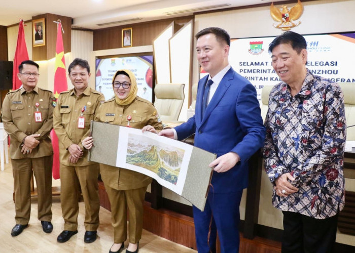 Terima Kunjungan Delegasi Kota Binzhou-Tiongkok, Wabup Intan: Perkuat Jejaring Investasi