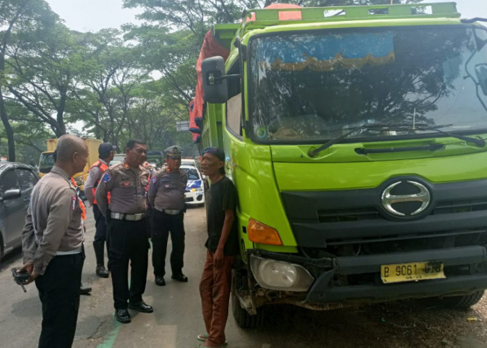 Polisi Putar Balik 93 Truk Tambang Langgar Perbup dan Perwal, 21 Ditilang dan 1 Sopir Positif Narkoba