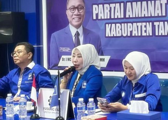 DPD PAN Kabupaten Tangerang Panaskan Mesin Partai, Bidik Tiga Besar di Banten