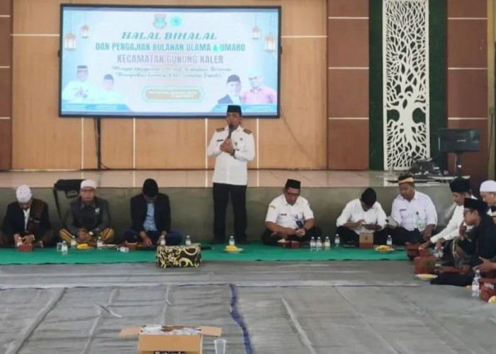 Pererat Silaturahmi, Camat Halalbihalal