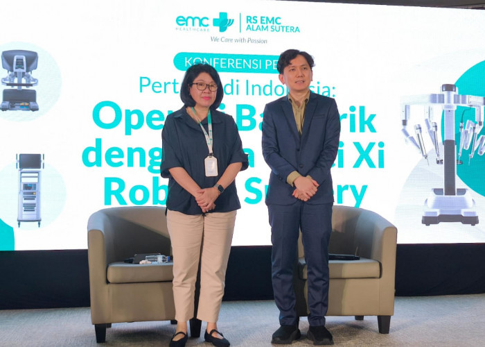 RS EMC Alam Sutera Lakukan Operasi Bariatrik Pertama di Indonesia dengan da Vinci Xi Robotic Surgery