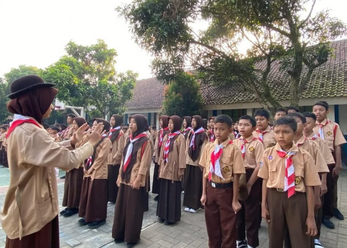 SMPN 4 Tigaraksa: Pramuka Bisa Jadikan Siswa Punya Pribadi yang Baik 