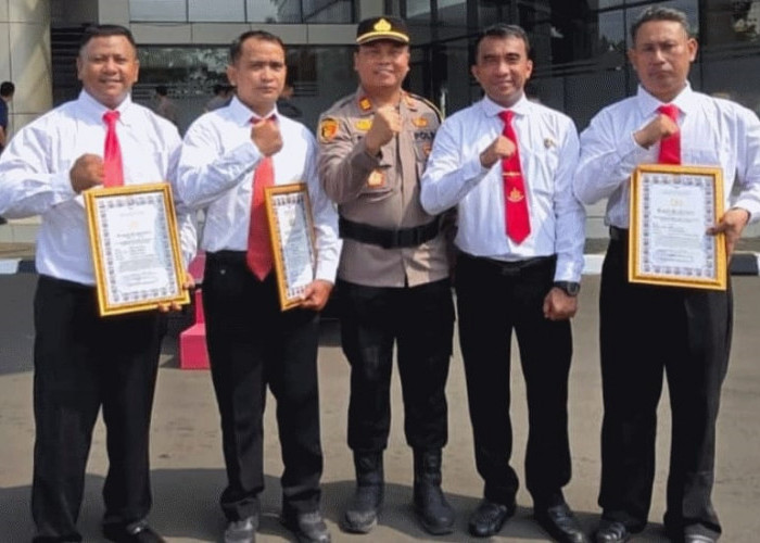 Lima Anggota Polsek Pakuhaji Raih Penghargaan