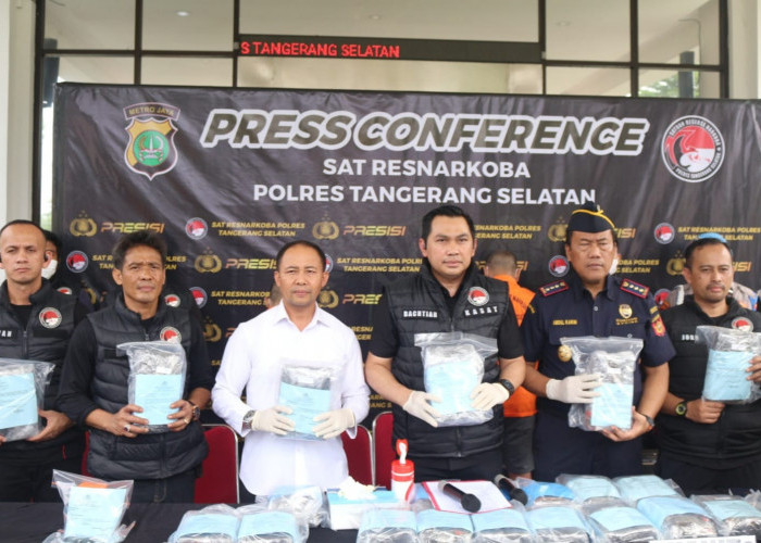 27,3 Kilogram Ganja Dikemas Dalam Bungkus Kopi