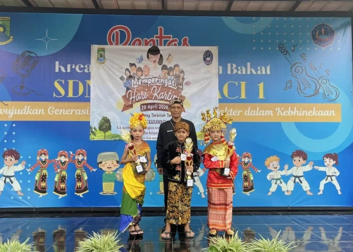 Perayaan Hari Kartini di SDN Karawaci 1 Kota Tangerang, Tampilkan Baju Adat Papua Hingga Khas Baduy