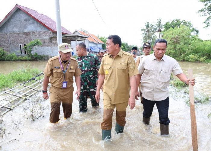 Bupati Pastikan Penanganan Darurat Banjir Berjalan